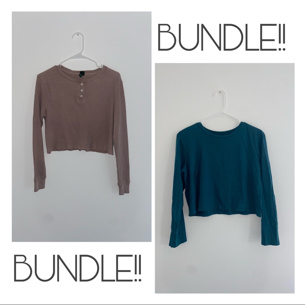 Two Wild Fable Long Sleeve Tees